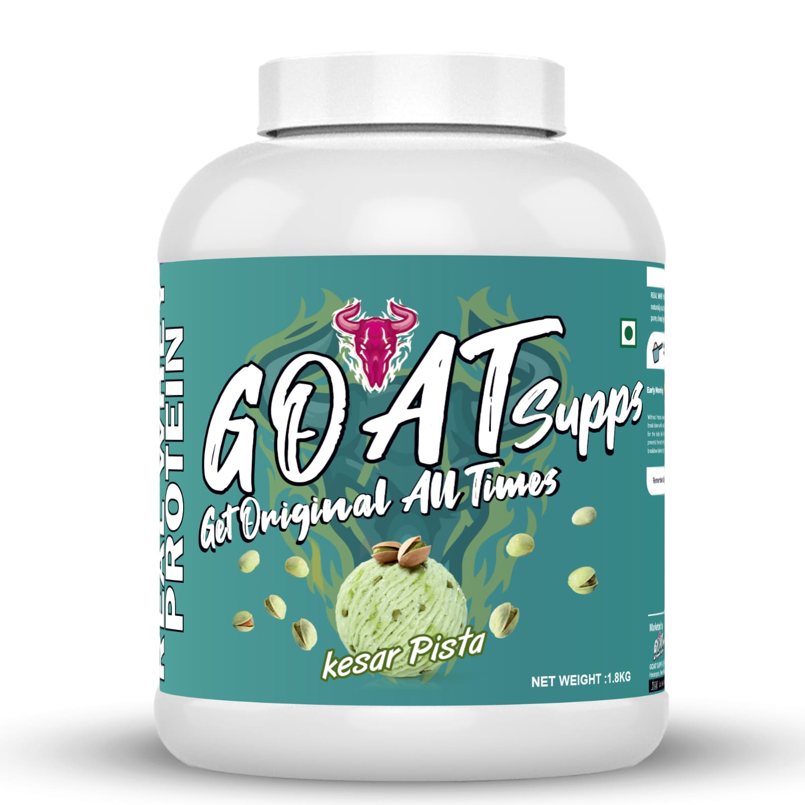 Whey Protein Kesar Pista